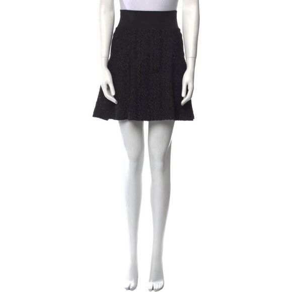 Maje Lace Trim Embellishment Mini Skirt Size: XS - Picture 1 of 3